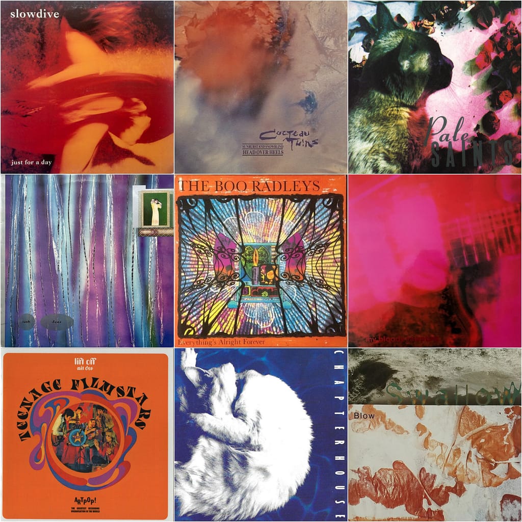 Les disques Shoegazing qui m'ont accompagné en 1991 - 1992